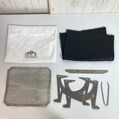 【OneSize シルバー系】 Sola Titanium Gear(ソラチタニウムギア) スーパーネイチャーストーブ #1 Super Naturestove #1 チタン キャンピングギア 焚き火台 z00055583 焚き火台 キャンピングギア