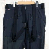 【Men's 50 ブラック系】 Mammut ( マムート ) ベースジャンプ ソフトシェル ツーリング パンツ Base Jump So Touring Pants 1021-00390 International Men's Black-Phantom ソフトシ - 【公式】2ndGEAR(セカンドギア)Webショップ【登山用品・アウトドア用品専門 買取販売店】