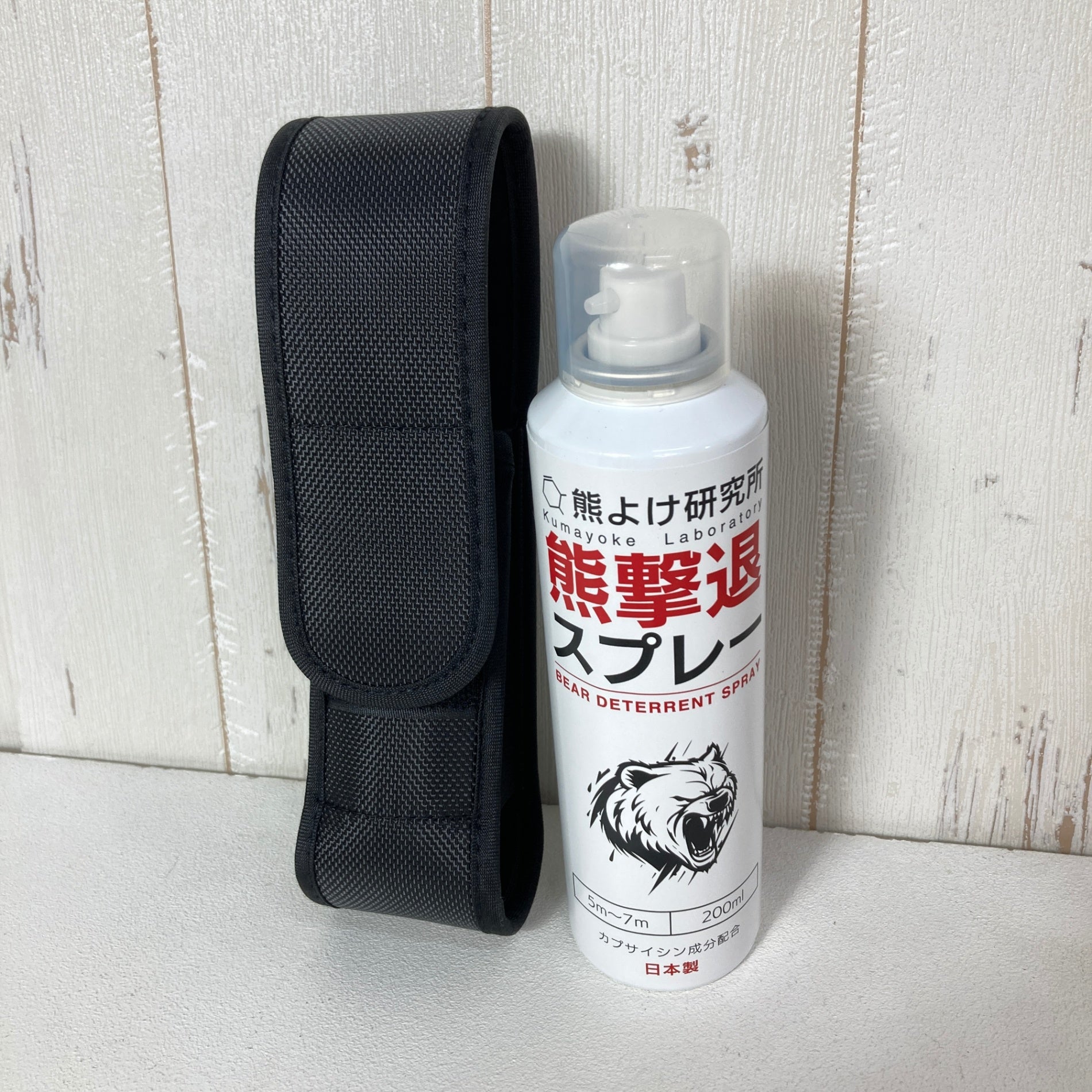 OneSize ホワイト系】 熊よけ研究所 熊撃退スプレー z00061041