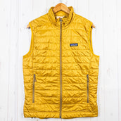 【Men's S イエロー系】 2020 Patagonia ( パタゴニア ) ナノ パフ ベスト Nano Puff Vest BKWG 化繊ダウン ウェア トップス ベスト 化繊インサレーション z00053179 BKWG 化繊インサレーション ベスト トッ