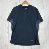 【Men's L ブラック系】 Golite ( ゴーライト ) ハーフジップ トレイル シャツ Half Zip Trail Shirt 生産終了モデル 入手困難 ポリエステル ウェア トップス インナー シャツ ショートスリーブシャツ 化繊 z00059881