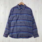 【Men's M ネイビー系】 Patagonia ( パタゴニア ) バックショット フランネル シャツ BUCKSHOT FLANNEL SHIRT 生産終了モデル 入手困難 ウェア トップス インナー シャツ ロングスリーブシャツ コットン z00054239