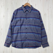 【Men's M ネイビー系】 Patagonia ( パタゴニア ) バックショット フランネル シャツ BUCKSHOT FLANNEL SHIRT 生産終了モデル 入手困難 ウェア トップス インナー シャツ ロングスリーブシャツ コットン z00054239