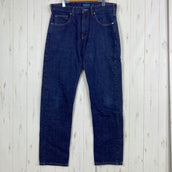 【Men's 31-32 ネイビー系】 2016 Patagonia ( パタゴニア ) フランネル ラインド フィット ジーンズ Flannel Lined Straight Fit Jeans オーガニックコットン ウェア ボトムス ロングパンツ コットン z00059