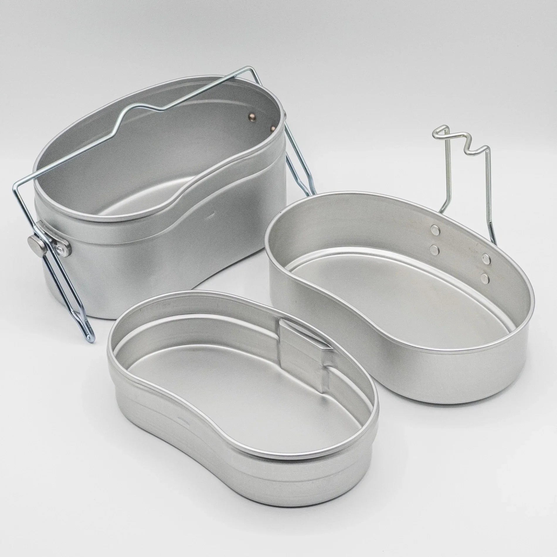 OneSize シルバー系】 Evernew ( エバニュー ) 山岳飯盒弐型 アルミ