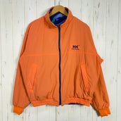 【Men's L ネイビー系】 Helly Hansen ( ヘリーハンセン ) リバーシブル フリース ジャケット Reversible fleece jacket 旧タグ 生産終了モデル 入手困難 ナイロン ウェア トップス アウター ジャケット フリース z0