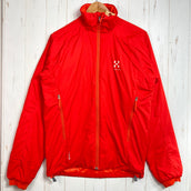 【Men's XS オレンジ系】 Haglofs ( ホグロフス ) バリアー スリー ジャケット Barrier III Jacket 化繊ダウン ウェア トップス アウター ジャケット 化繊インサレーション z00055826 化繊インサレーション アウター ジ