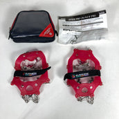 【OneSize レッド系】 Evernew ( エバニュー ) スパイク プロ S Spike Pro S チェーンスパイク 軽アイゼン ステンレス ウィンターギア クランポン アイゼン z00054866 クランポン アイゼン ウィンターギア