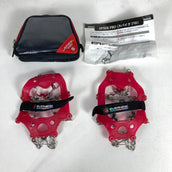 【OneSize レッド系】 Evernew ( エバニュー ) スパイク プロ S Spike Pro S チェーンスパイク 軽アイゼン ステンレス ウィンターギア クランポン アイゼン z00054866 クランポン アイゼン ウィンターギア