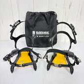 【S ブラック系】 Evernew ( エバニュー ) 幅調節式 6本爪 アイゼン Width Adjustable 6 Claw Crampon アルミ ウィンターギア クランポン アイゼン z00056364 クランポン アイゼン ウィンターギア