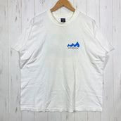 【Men's L ホワイト系】 1998 Patagonia ( パタゴニア ) オーガニックコットン サーフボード ティー 生産終了モデル 入手困難 黒タグ オーガニックコットン ウェア トップス インナー シャツ ショートスリーブTシャツ クルーネック コットン
