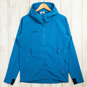 【Men's S ブルー系】 Mammut ( マムート ) マクーン ソフトシェル フーデッド ジャケット Macun Softshell Hooded Jacket ポリエステル 1011-00790 Men's ソフトシェル アウター ジャケット トップス - 【公式】2ndGEAR(セカンドギア)Webショップ【登山用品・アウトドア用品専門 買取販売店】