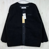 【Women's M ブラック系】 Wildthings ( ワイルドシングス ) フラッフィー ボア カーディガン Fluffy Boa Cardigan WTL24110IS BLACK z00056181 BLACK フリース アウター ジャケット トップス ウェ