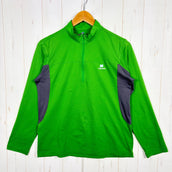 【Women's L グリーン系】 Finetrack ( ファイントラック ) ドラウト エア ジップネック Drought Air Zip Neck ポリエステル ウェア トップス インナー シャツ ロングスリーブシャツ 化繊 z00055023 化繊 ロングスリ