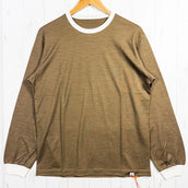 【Men's S ブラウン系】 Ridge Mountain Gear ( リッジマウンテンギア ) アンワインド メリノ ティー ロングスリーブ Unwind Merino Tee Long Sleeve Rustic Bronze メリノウール ウェア トップス - 【公式】2ndGEAR(セカンドギア)Webショップ【登山用品・アウトドア用品専門 買取販売店】