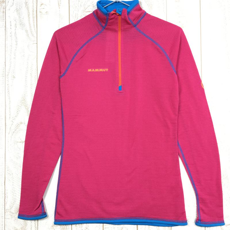 【WOMEN's XS】 マムート シュネフェルド ジップ プル ライト Schneefeld Zip Pull Light アイガーエクストリーム  ポーラテック パワードライ MAMMUT 1040-01021 ピンク系