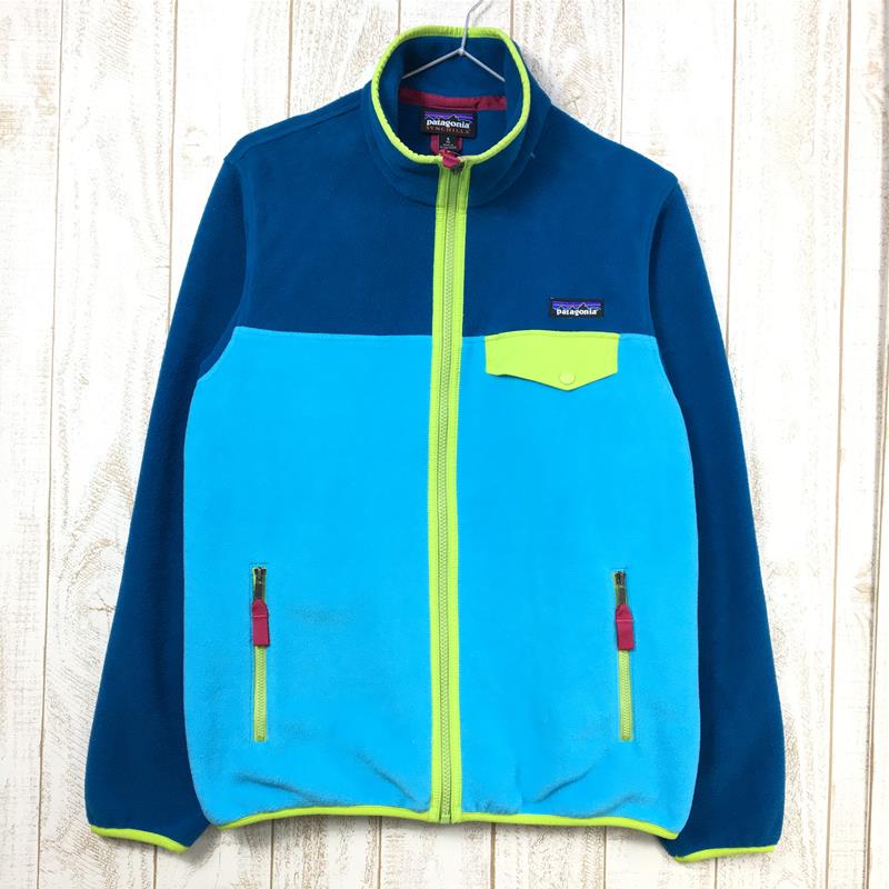 【WOMEN's S】 パタゴニア シンチラ フルジップ スナップT ジャケット SYNCHILLA FULL-ZIP SNAP-T JACKET  生産終了モデル 入手困難 PATAGONIA 25485 ULT ブルー系