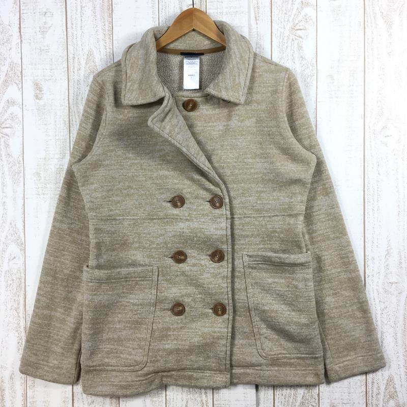 【WOMEN's L】 パタゴニア ウィメンズ ベター セーター ピーコート Better Sweater Peacoat フリース ジャケット  PATAGONIA 25860 BHH ベージュ系