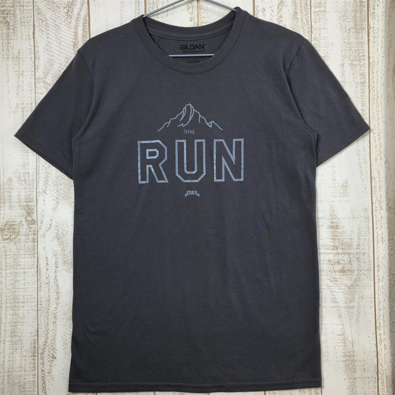 MEN's S】 Edit Design And Supply ED&S TODAY RUN Tシャツ グレー系