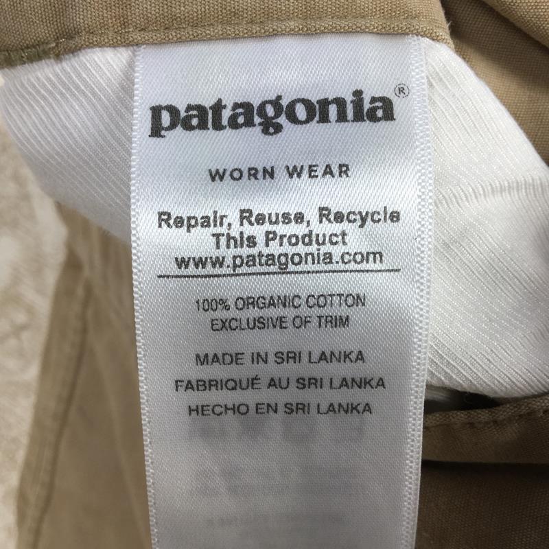 【MEN's 30】 パタゴニア オールウェア ショーツ All Wear Shorts オーガニック コットン 生産終了モデル 入手困難 PATAGONIA 57675 ベージュ系