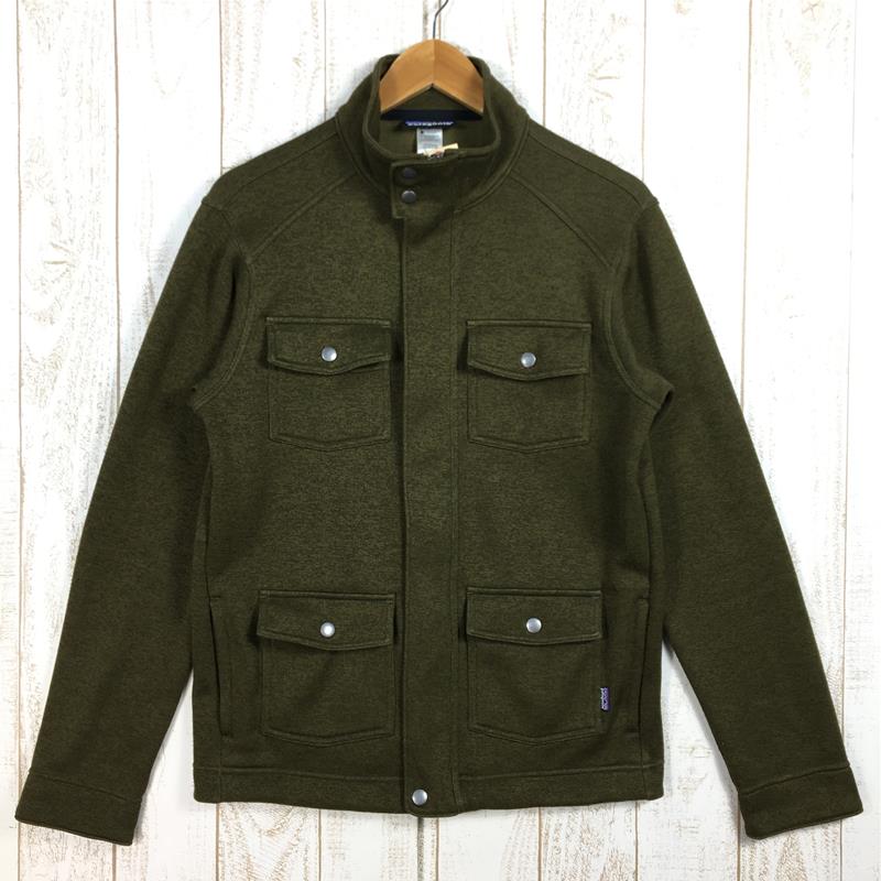 【MEN's S】 パタゴニア ベター ジャケット Better Jacket ニット調 フリース セーター 生産終了モデル 入手困難  PATAGONIA 25515 HKY Hickory カーキ系