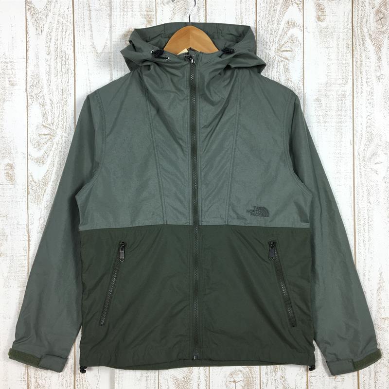 [WOMEN's M] North Face Compact Jacket Compact Jacket Wind Shell Hoody NORTH  FACE NPW71830 Green