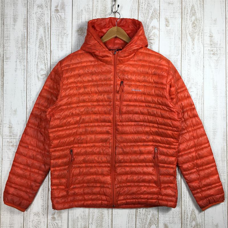 【MEN's L】 パタゴニア ウルトラライト ダウン フーディ ULTRALIGHT DOWN HOODY 800FP ダウン ジャケット  生産終了モデル 入手困難 PATAGONIA 84765 PBH Paintbrush Red オレンジ系