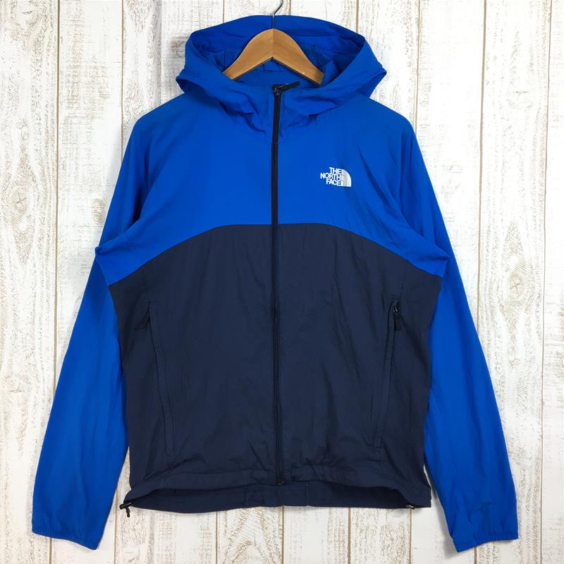 [MEN's L] North Face Swallowtail Hoody Swallowtail Hoodie Wind Shell Jacket  NORTH FACE NP71520 Blue