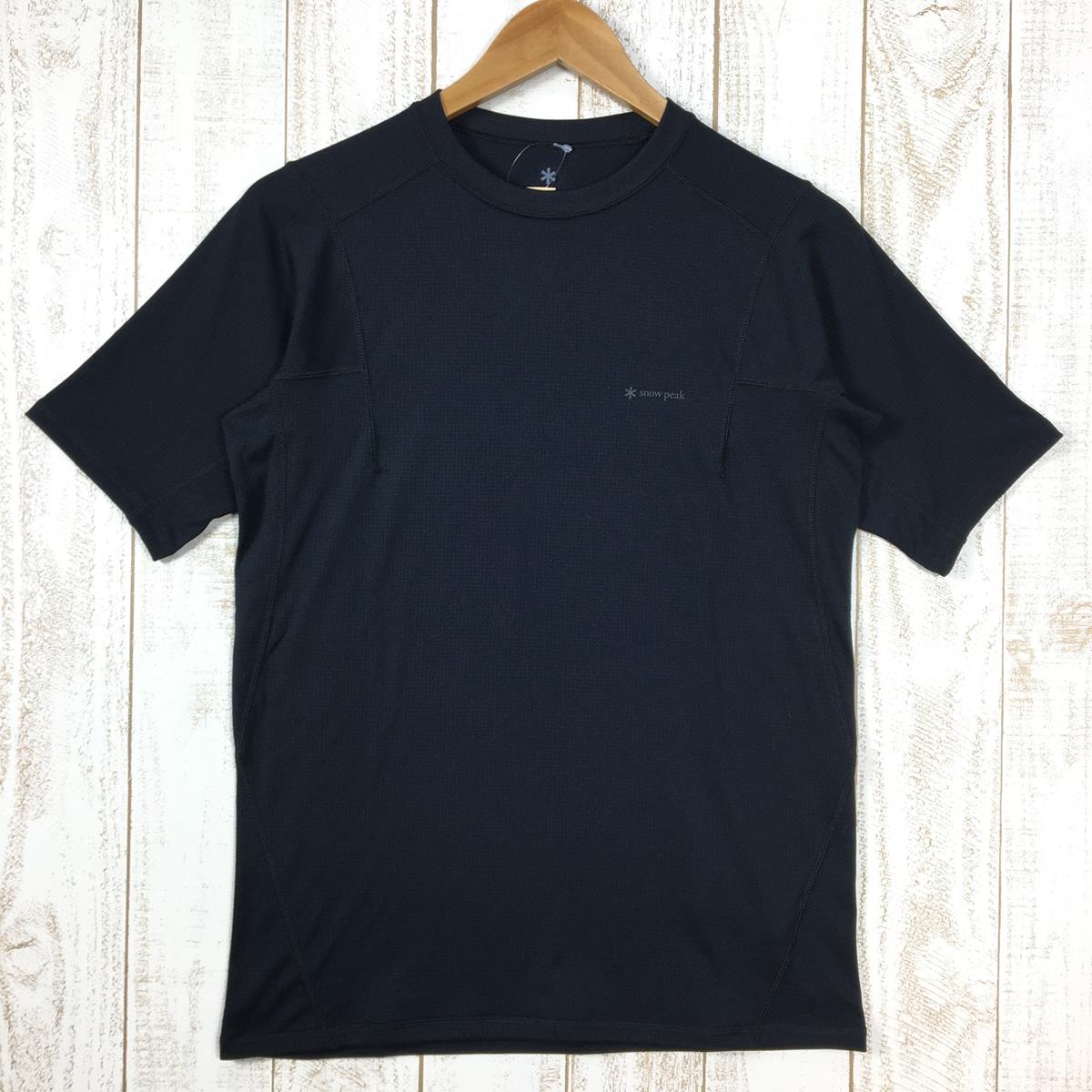 MEN's S] Snow Peak Pe Power Dry S/S Tee T-shirt Polartec Power Dry 