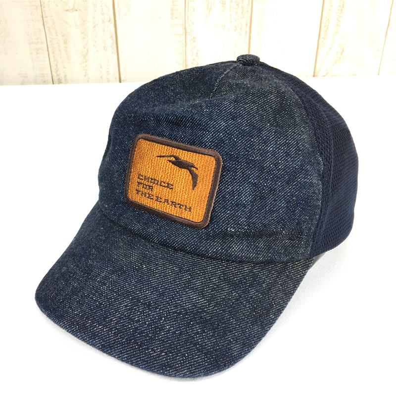 スタティック × Velo Spica（ヴェロスピカ） チョイスフォージアース キャップ Choice for the Earth CAP  リサイクルデニム Static ネイビー系