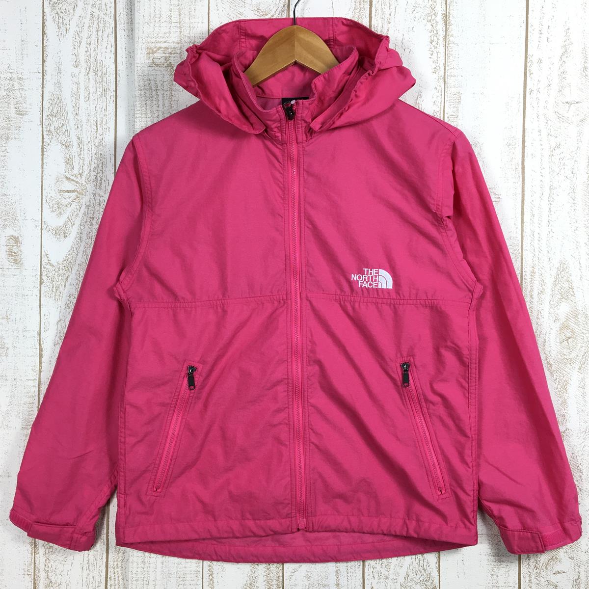 【KID's 150】 ノースフェイス キッズ コンパクト ジャケット Kids Compact Jacket ウィンドシェル ジャケット NORTH  FACE NPJ21810 ピンク系