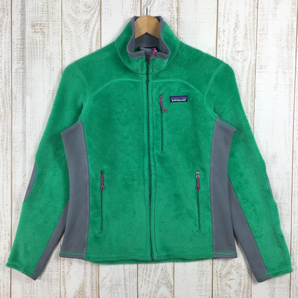 WOMEN s S Patagonia R2 Jacket Regulator Polartec Thermal Pro Fleece PATAGONIA 25146 BLN Green