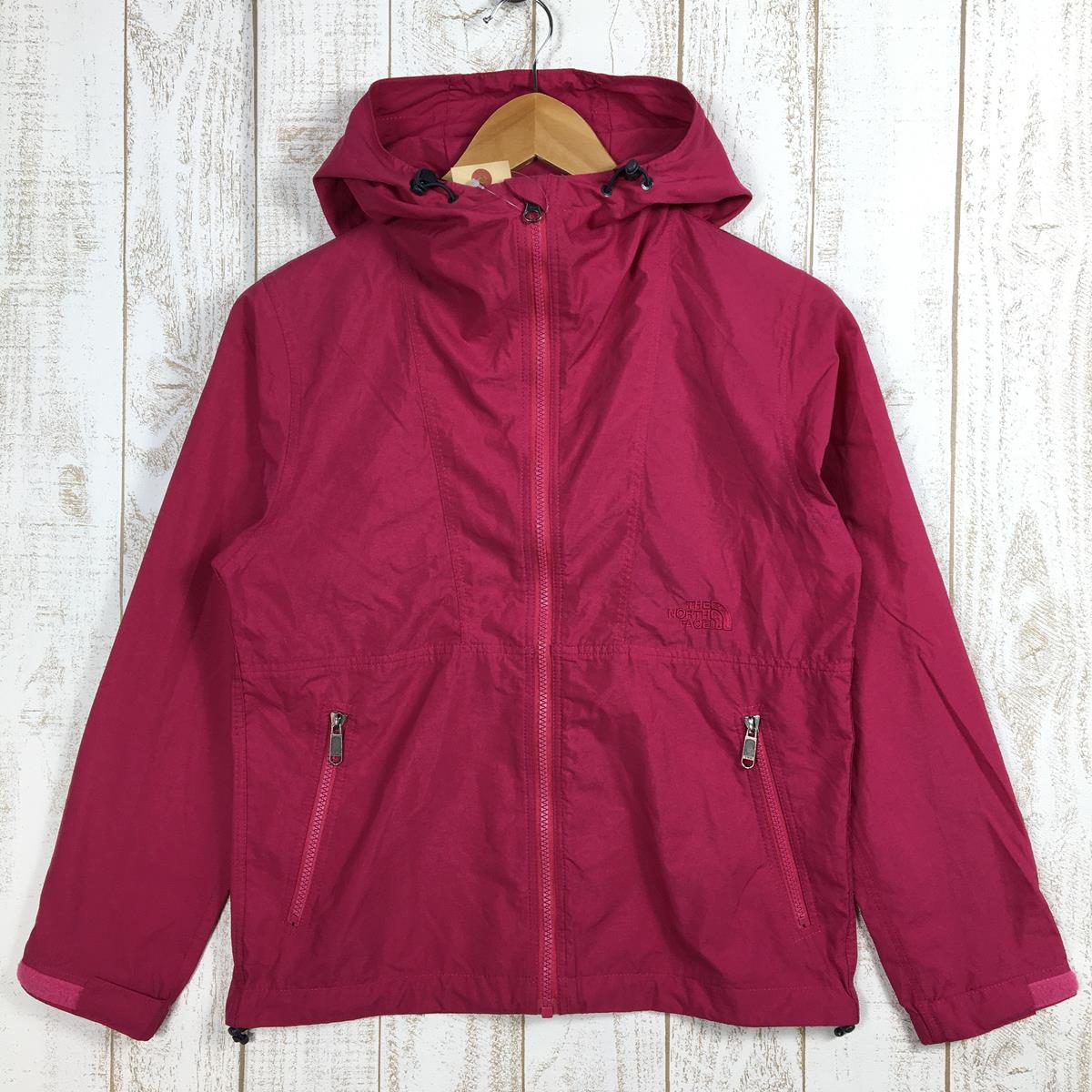 [WOMEN's S] The North Face Compact Jacket Windshell Hoodie Pink
