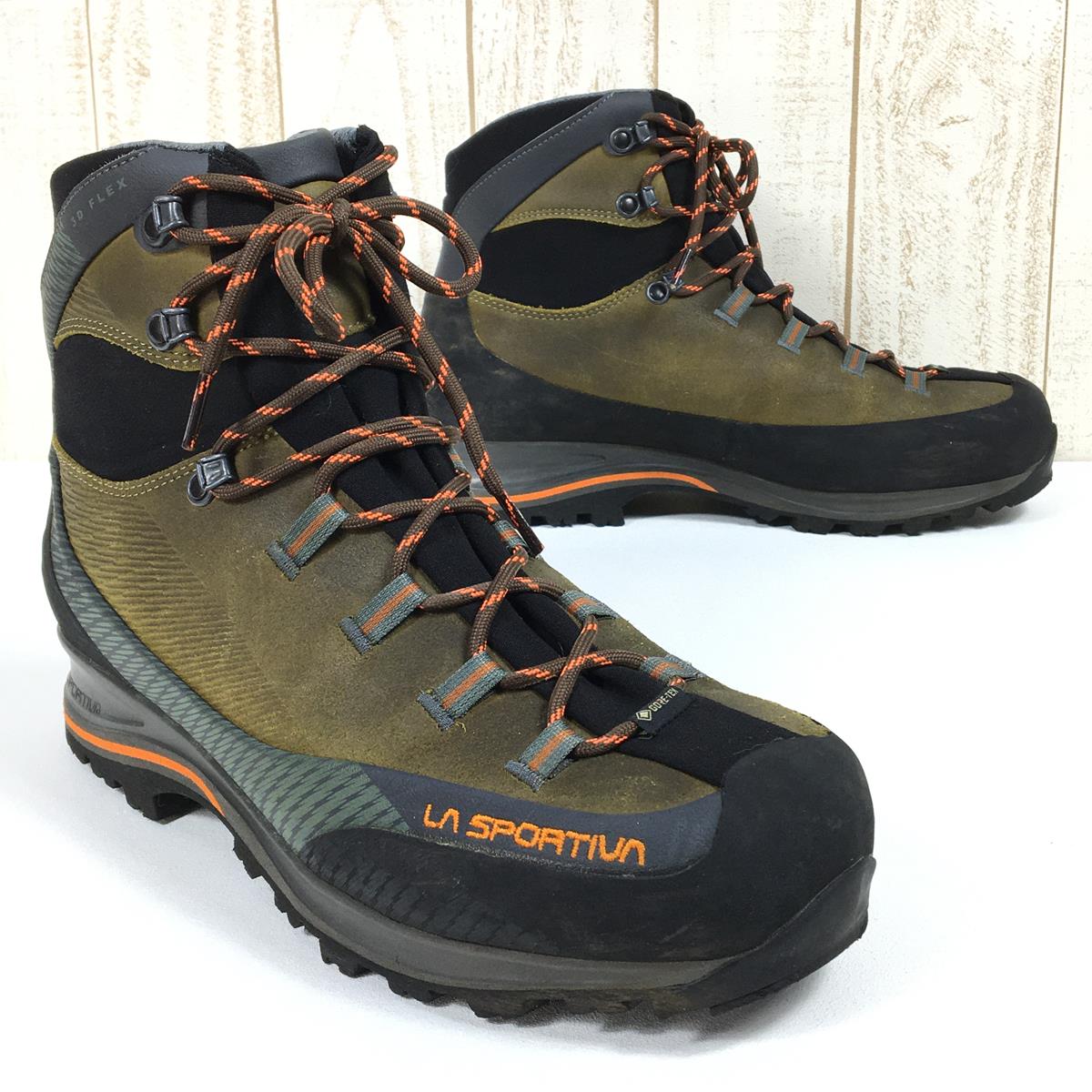 【MEN's 28.2cm】 スポルティバ トランゴ トレック レザー ゴアテックス Trango Trk Leather GTX  トレッキングシューズ 日本未発売モデル 入手困難 SPORTIVA 11Y グリーン系