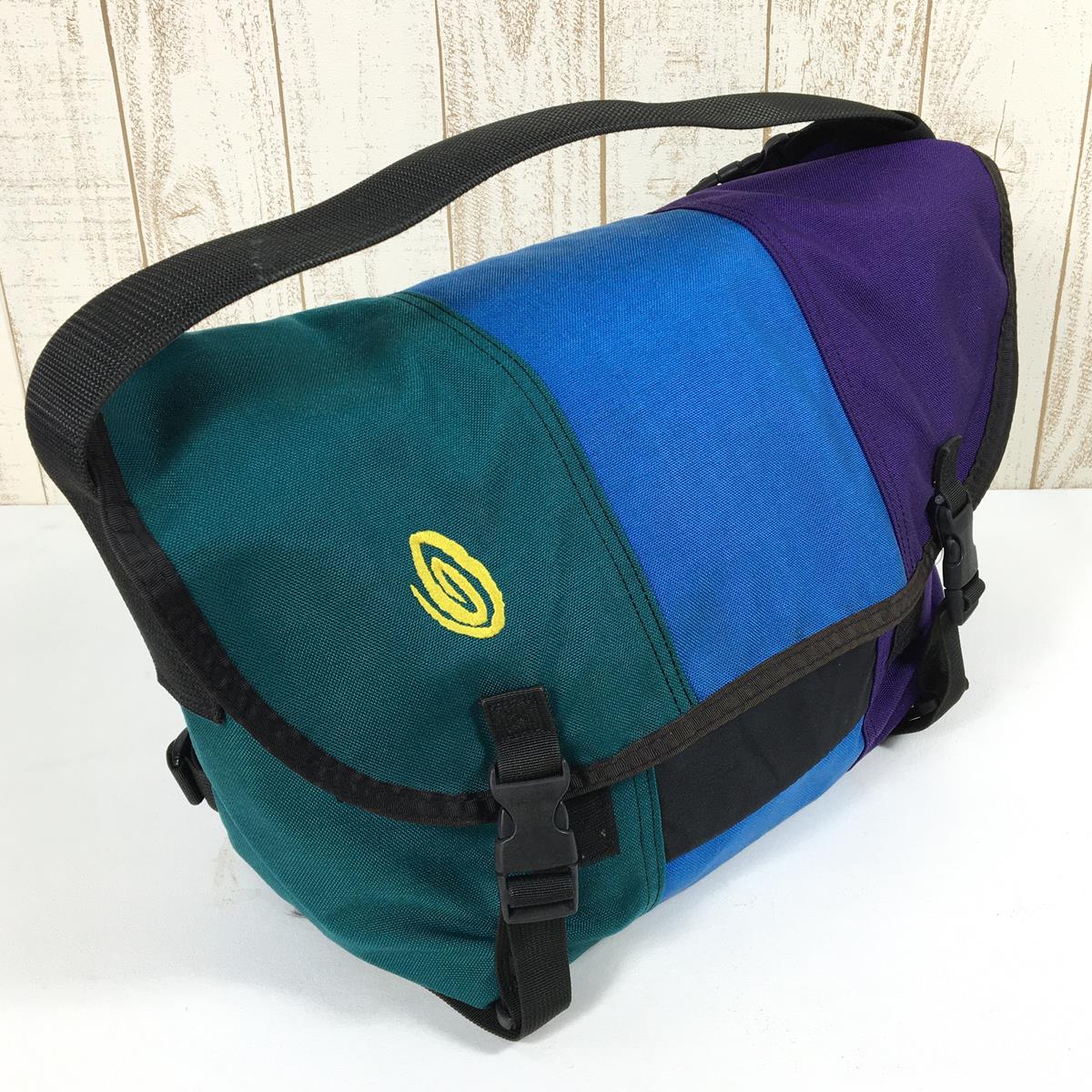 Timbuk2 1997 Classic Messenger Bag Medium Courier Bag Shoulder Bag Cordura  Nylon Made in the USA Hard to find Great color combination TIMBUK2 Forest  ...