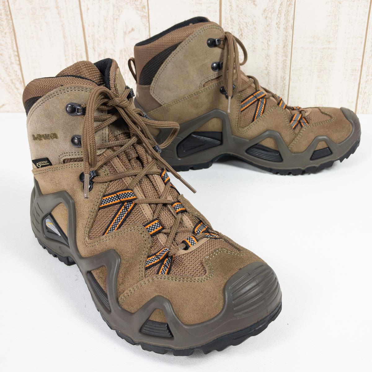 [MEN's 25.7cm] LOWA Zephyr GTX Mid Mid-cut shoes Gore-Tex Hard to find LOWA  310585 Beige / Brown Beige