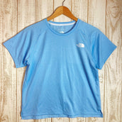 【Women's S ブルー系】 The North Face ( ザ・ノースフェイス ) ショート スリーブ ハイブリッド ベント クルー Short Sleeve Hybrid Vent Crew ポリエステル ウェア トップス インナー シャツ ショートスリーブ - 【公式】2ndGEAR(セカンドギア)Webショップ【登山用品・アウトドア用品専門 買取販売店】