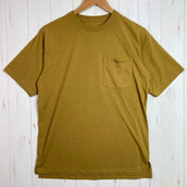 【Unisex S ブラウン系】 Teton Bros ( ティートンブロス ) シックポケットティー YAMAP別注 ポリエステル ウェア トップス インナー シャツ ショートスリーブTシャツ クルーネック 化繊 z00057055 化繊 ショートスリーブTシャツ