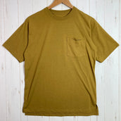 【Unisex S ブラウン系】 Teton Bros ( ティートンブロス ) シックポケットティー YAMAP別注 ポリエステル ウェア トップス インナー シャツ ショートスリーブTシャツ クルーネック 化繊 z00057055 化繊 ショートスリーブTシャツ