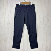 【Men's M ブラック系】 Houdini ( フーディニ ) メンズ ワディ パンツ M's Wadi Pants 260724 TRUE BLACK z00056009 TRUE BLACK ソフトシェル ロングパンツ ボトムス ウェア