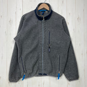 【Men's M グレー系】 1993 Patagonia ( パタゴニア ) シンチラ ジャケット Synchilla Jacket Charcoal Heather ビンテージ オリジナル 入手困難 ウェア トップス アウター ジャケット フリース z0006