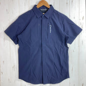 Teton Bros. 男女通用小号海军蓝跑步衫,尼龙材质,短袖,合成纤维,打底衫,上衣,z00056738