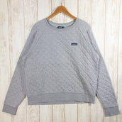 【Women's XL グレー系】 Patagonia ( パタゴニア ) オーガニックコットン キルト クルー オーガニックコットン 25310 International Women's ドリフターグレー | Drifter Gray | DFTG コットン ロング - 【公式】2ndGEAR(セカンドギア)Webショップ【登山用品・アウトドア用品専門 買取販売店】