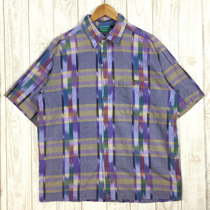 MEN's M] Patagonia 1994 AC Madras Shirt AC Madras Shirt Mass Eye