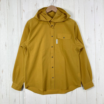 【Men's S イエロー系】 Ridge Mountain Gear ( リッジマウンテンギア ) フーデッド ロングスリーブ シャツ Hooded Long Sleeve Shirt Rustic Mustard ポリエステル ウェア トップス インナー シャツ