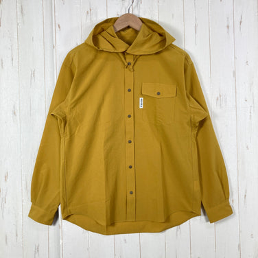 【Men's S イエロー系】 Ridge Mountain Gear ( リッジマウンテンギア ) フーデッド ロングスリーブ シャツ Hooded Long Sleeve Shirt Rustic Mustard ポリエステル ウェア トップス インナー シャツ