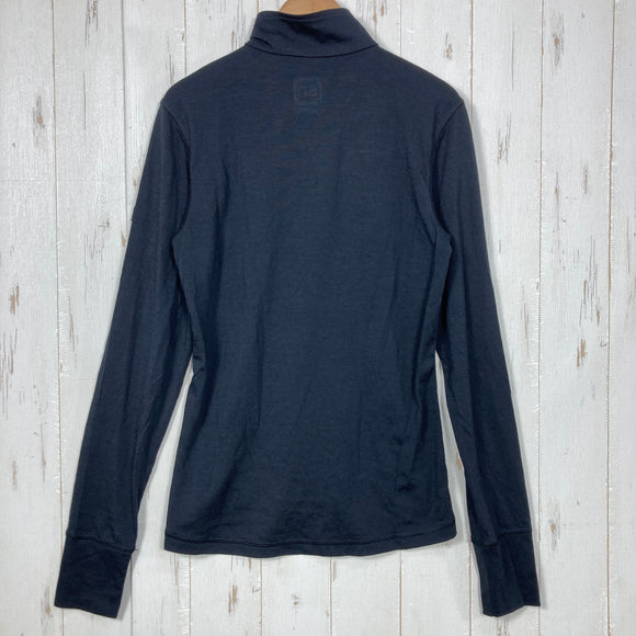 【Women's S ブラック系】 Supernatural | Sn ( スーパーナチュラル ) ツンドラ 175 ジップ 1/4 Tundra 175 Zip 1/4 メリノウール混 1/4ジップ メリノウール ウェア トップス インナー シャツ ロングスリーブシャ
