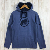 【Men's S ネイビー系】Mammut ( マムート ) ロゴ ミドルレイヤー プルオーバー フーディ Logo Ml Pullover Hoody スウェット パーカー 1040-91380 Men's コットン フーディ インナー シャツ トップス ウェア - 【公式】2ndGEAR（セカンドギア）Webショップ【登山用品・アウトドア用品専門 買取販売店】