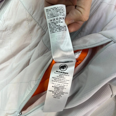 男士M码灰色Mammut Eigerjoch IN Hybrid羽绒服，大理石纹。合成羽绒服。