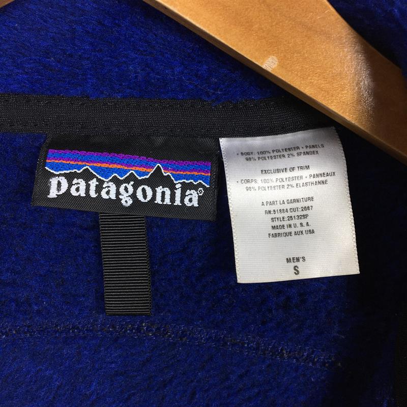 [Men's S Blue] Patagonia R2 Jacket Polartec Thermal Pro Fleece Regulator Ceylon Blue x Black Made in the USA Discontinued Model Hard to Find 25132 International